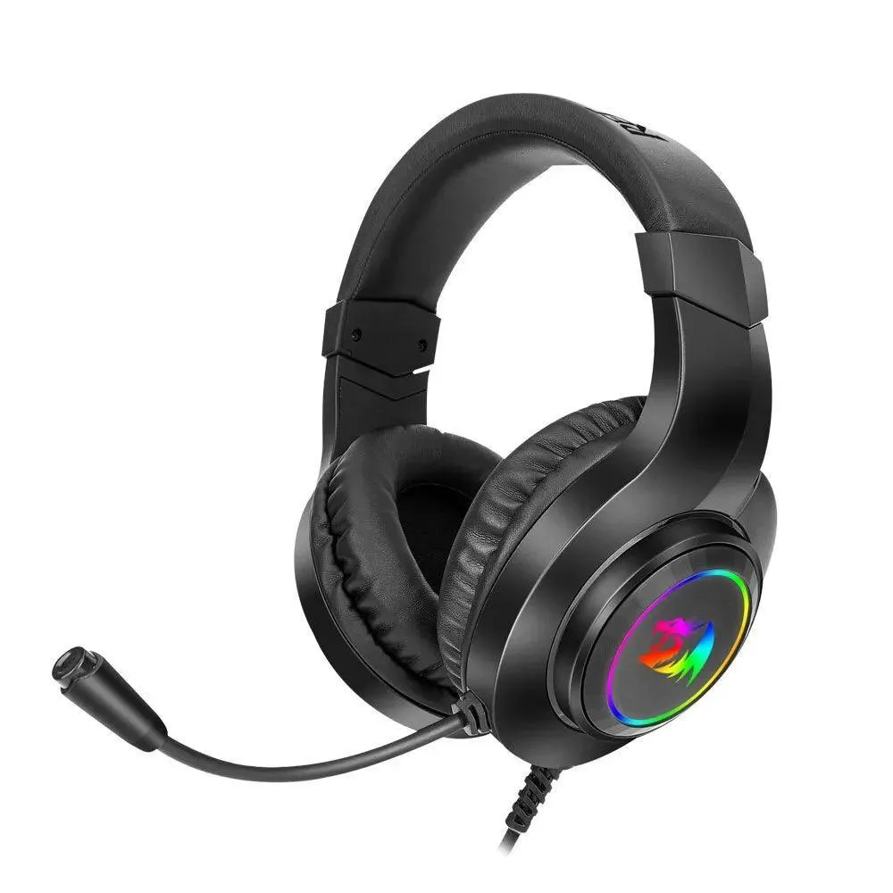 HYLAS H260 RGB Gaming Headphones with Surround Sound and Noise-Canceling Mic for Ultimate Gaming Experience