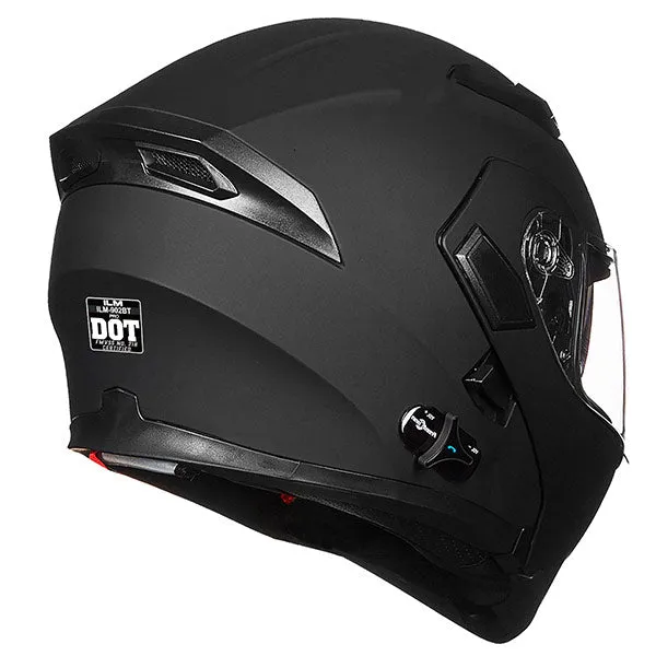 ILM Modular Flip up Full Face Bluetooth Motorcycle Helmet Model 902BT PRO