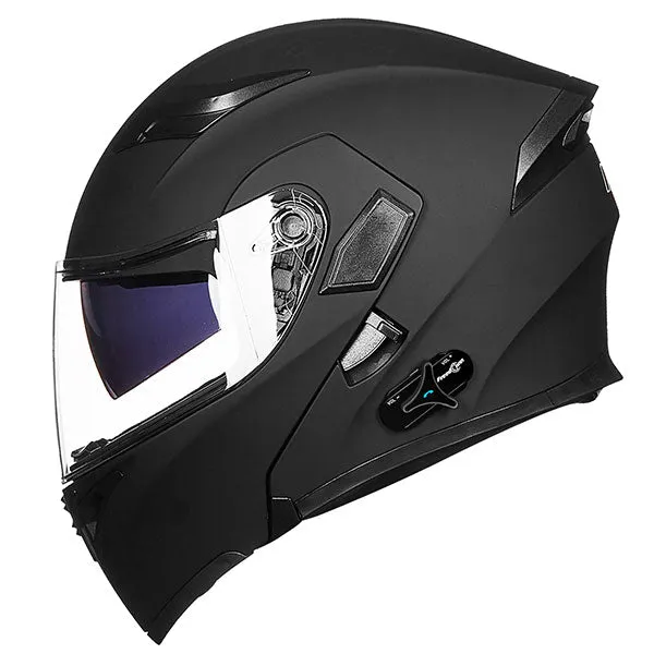 ILM Modular Flip up Full Face Bluetooth Motorcycle Helmet Model 902BT