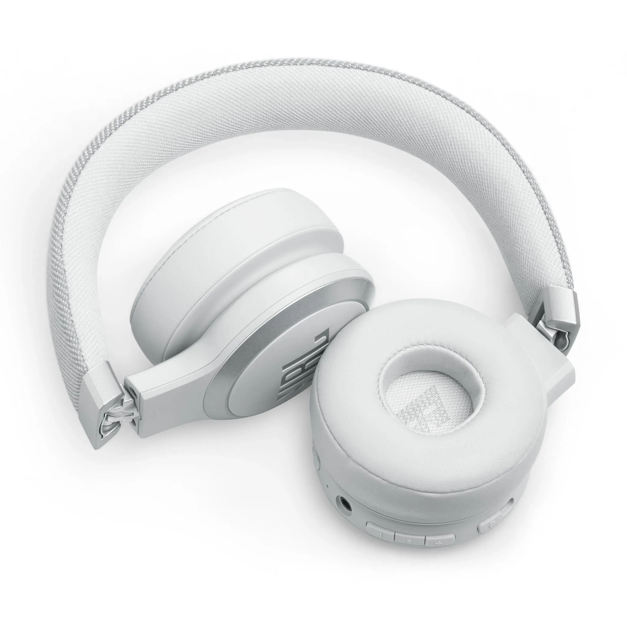 JBL Live 670 Wireless True Adaptive Noise Cancelling On-Ear Headphones (White)