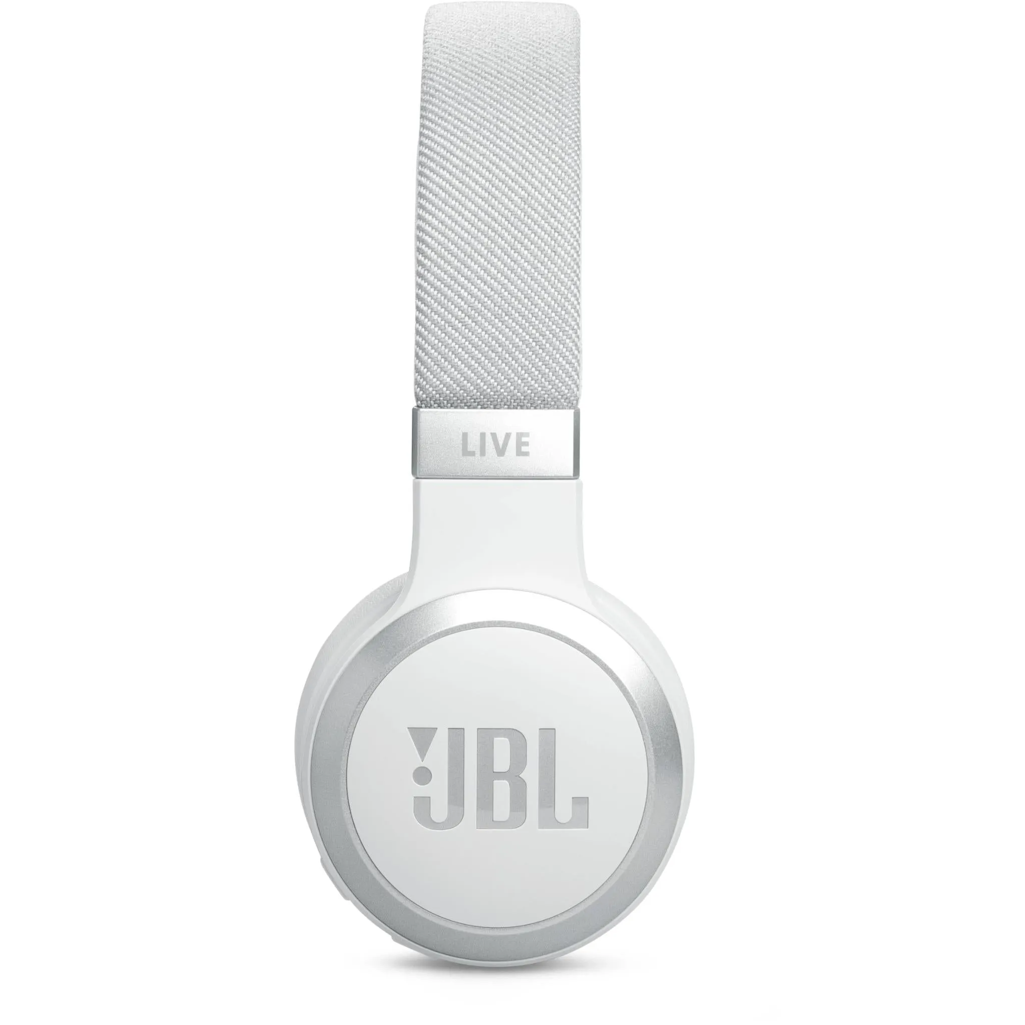 JBL Live 670 Wireless True Adaptive Noise Cancelling On-Ear Headphones (White)