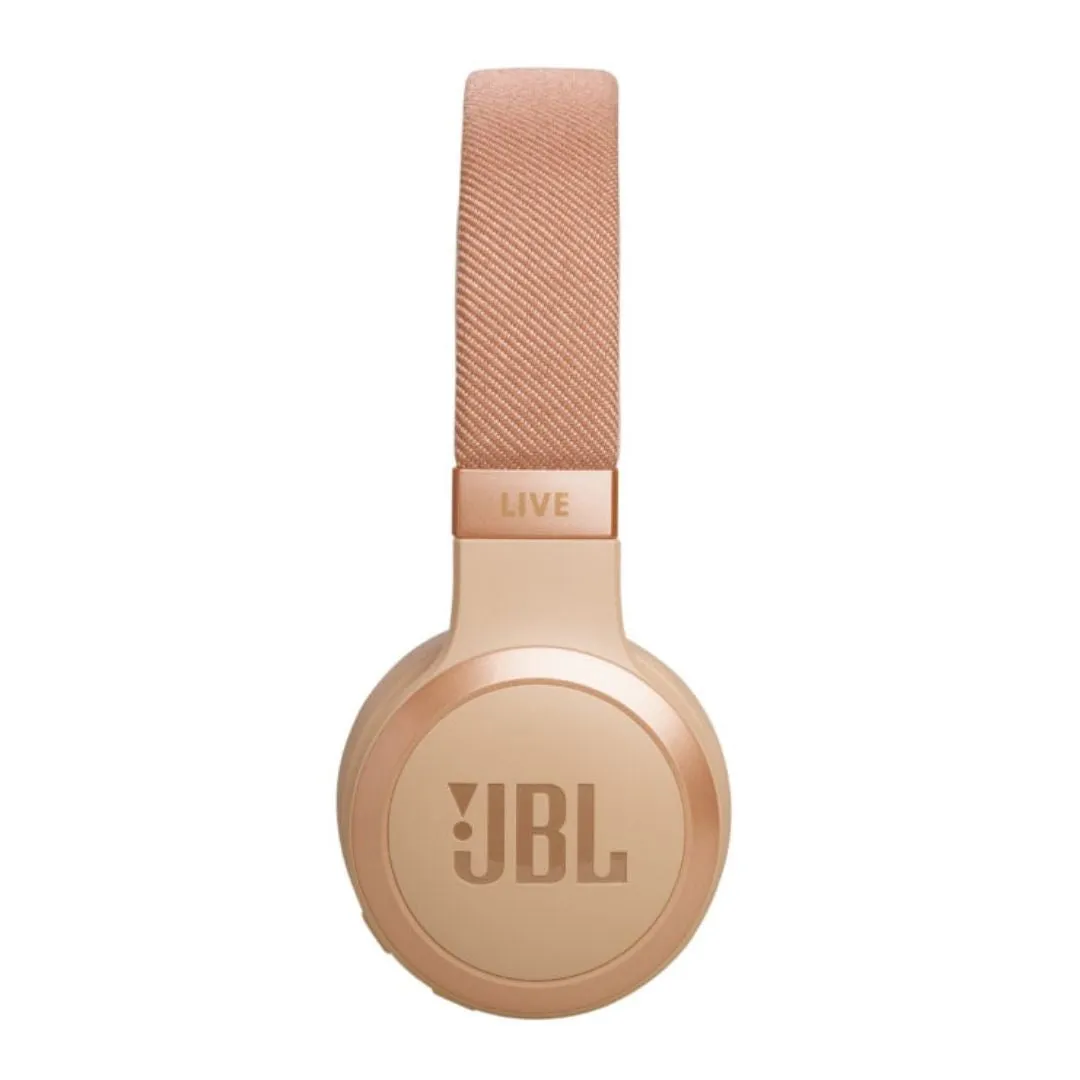 JBL Live 670NC noise-cancelling headphones Sand