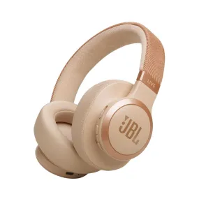 JBL Live 670NC noise-cancelling headphones Sand