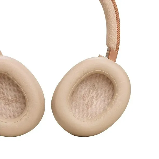 JBL LIVE 770NC Over-Ear Noise-Cancelling Headphones (Sandstone)