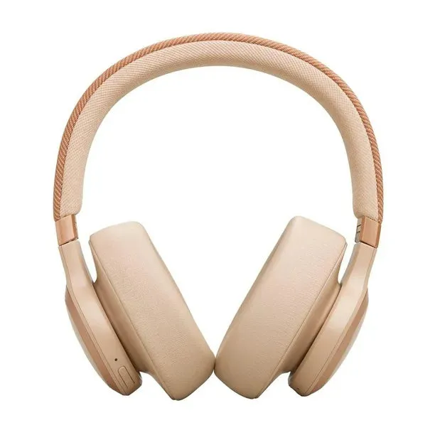 JBL LIVE 770NC Over-Ear Noise-Cancelling Headphones (Sandstone)