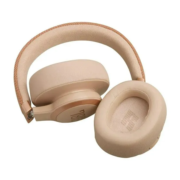 JBL LIVE 770NC Over-Ear Noise-Cancelling Headphones (Sandstone)