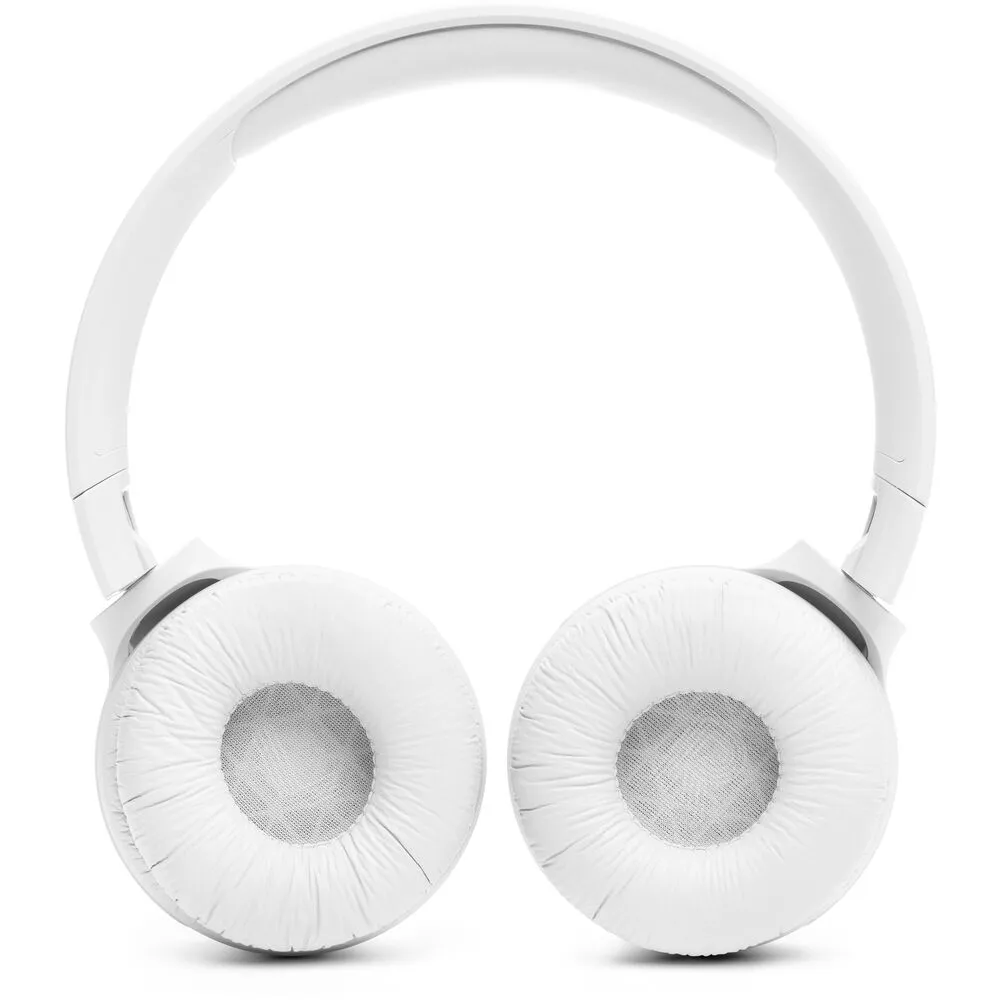 JBL TUNE 520BT Wireless On-Ear Headphones (White)