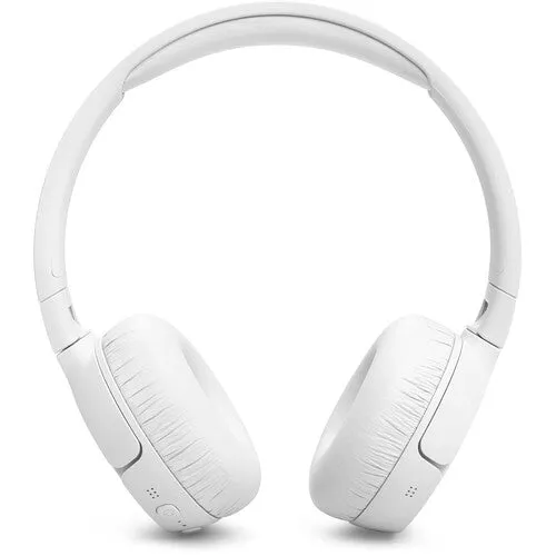 JBL TUNE 670NC Wireless Noise-Cancelling Over-Ear Headphones (White)