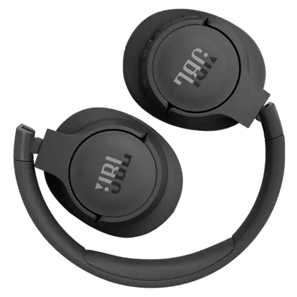 JBL Tune 770NC Wireless Over Ear ANC Headphones With Mic Black JBLT770NCBLK