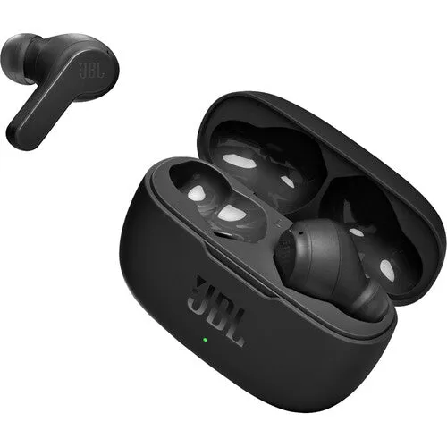 JBL Vibe 200TWS True Wireless In-Ear Headphones (Black)