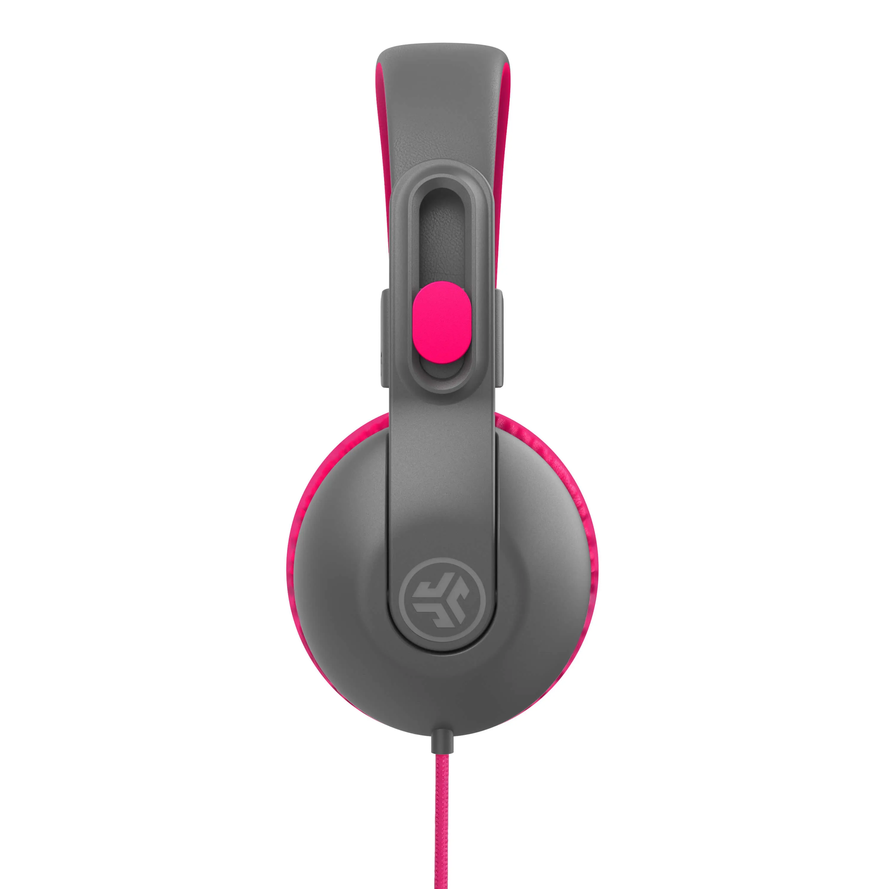 JBuddies Studio 2 On-Ear Kids Wired Headphones Pink/Gray