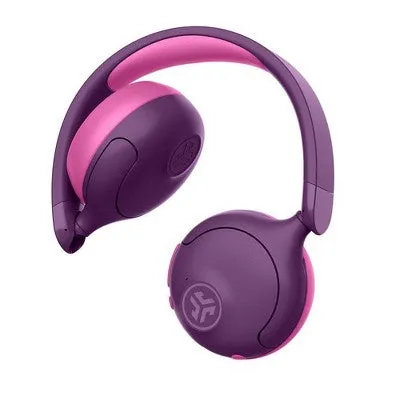 JLab JBuddies Bluetooth Wireless ANC Kids' Headphones - Purple/Pink