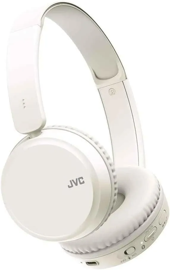 JVC On-Ear Bluetooth Headset - White (HA-S36W)