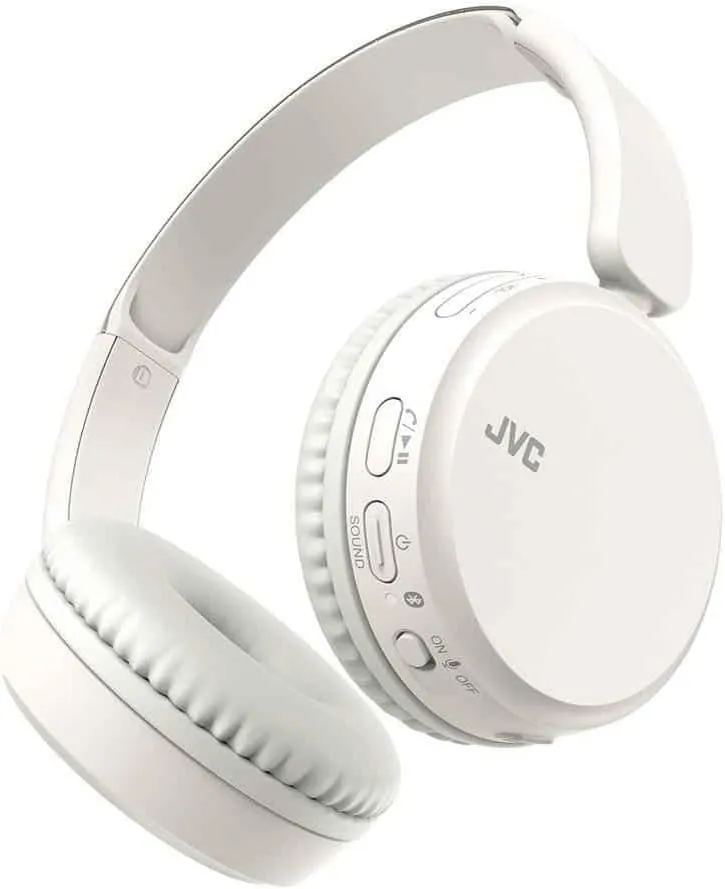 JVC On-Ear Bluetooth Headset - White (HA-S36W)