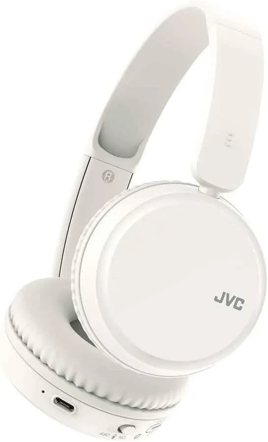 JVC On-Ear Bluetooth Headset - White (HA-S36W)