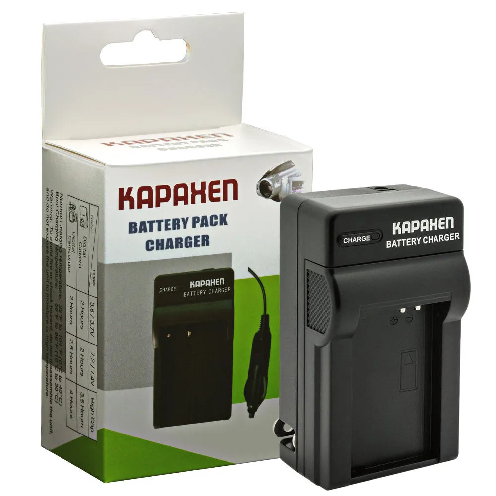 Kapaxen™ CB-2LG Charger for Canon NB-12L Batteries