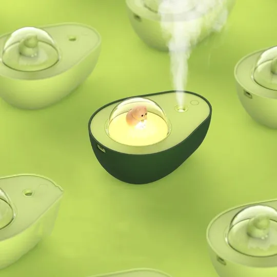 Kawaii avocado shaped humidifier