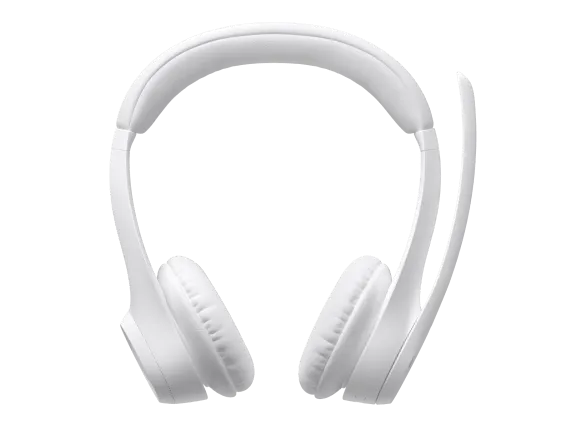 Logitech H390 Wired Noise Cancelling Headphone White