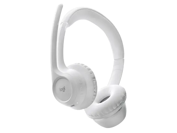 Logitech H390 Wired Noise Cancelling Headphone White