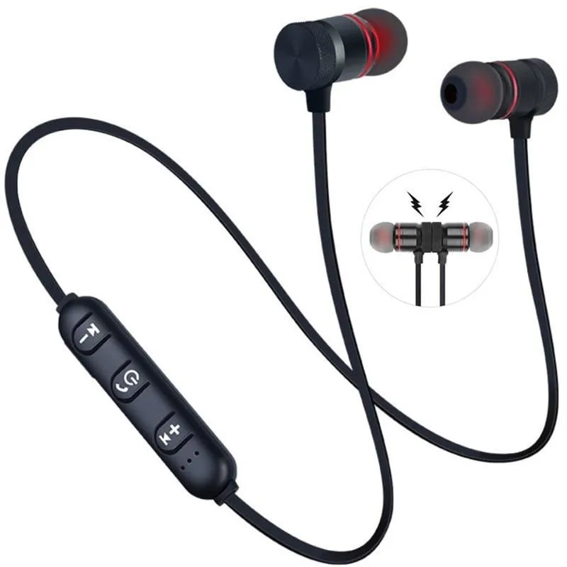 Magnetic Bluetooth Sports Headphones