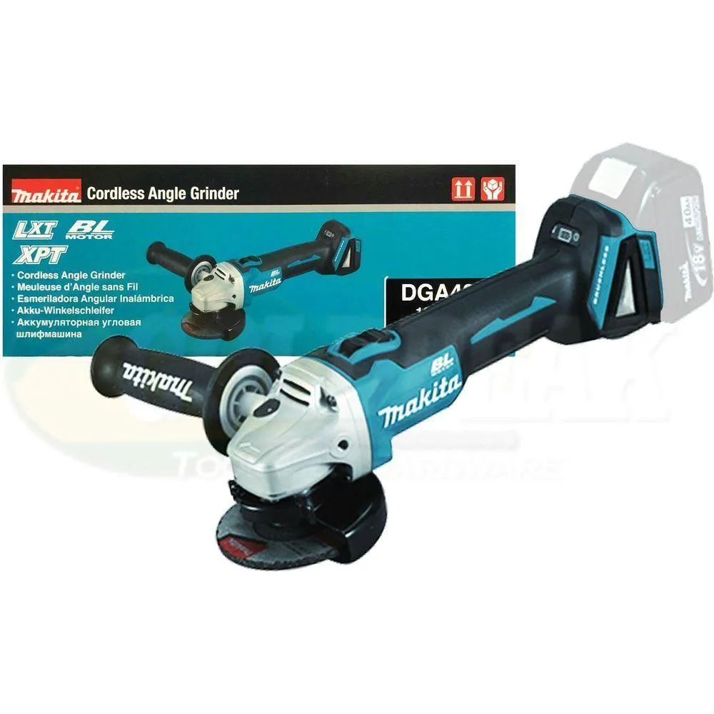 Makita DGA406Z 18V Cordless Brushless Angle Grinder (LXT-Series) [Bare]