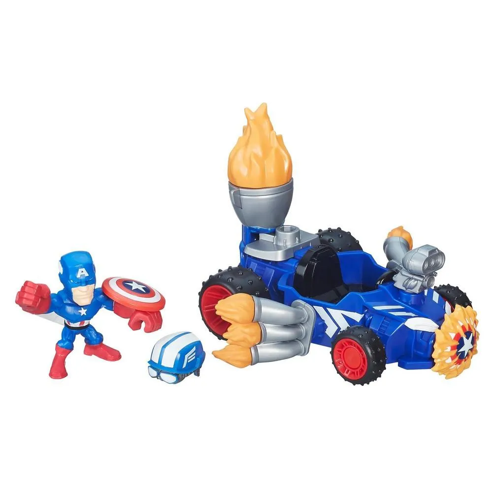 Marvel Super Hero Mashers Micro - Captain America Racer