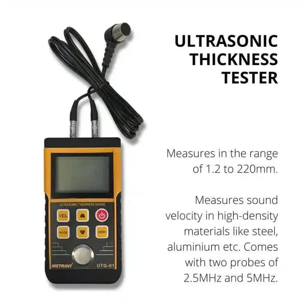 Metravi UTG-01 Ultrasonic Thickness Tester Gauge