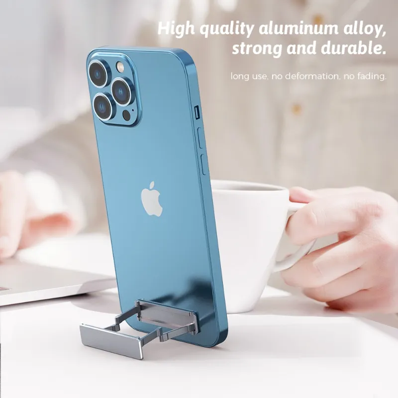 Mini Aluminum Alloy Metal Folding Phone Holder