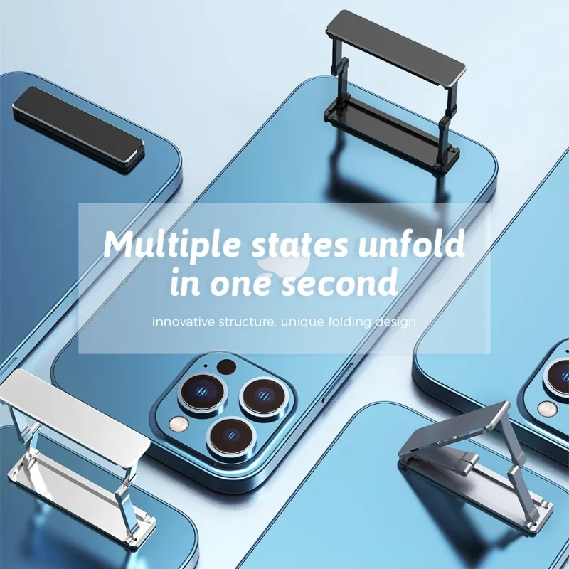 Mini Aluminum Alloy Metal Folding Phone Holder