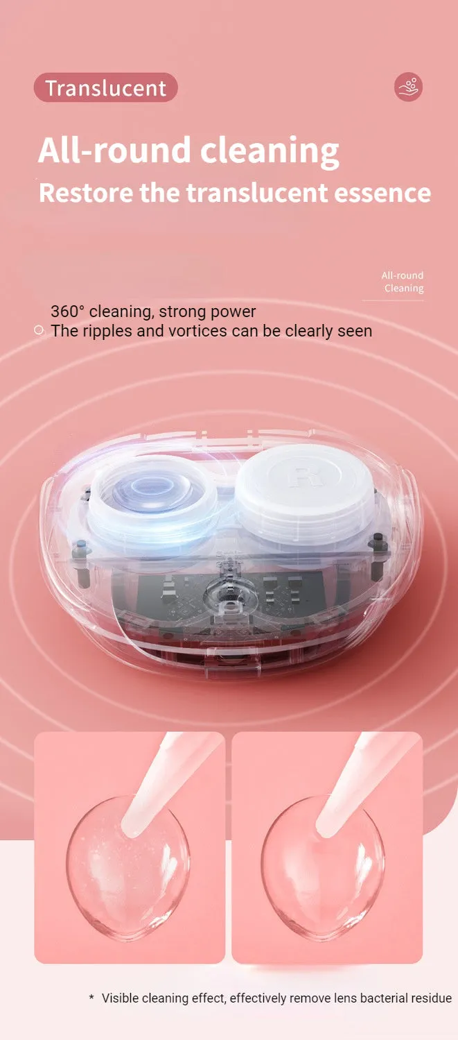 Mini Ultrasonic Lens Case Cleaner