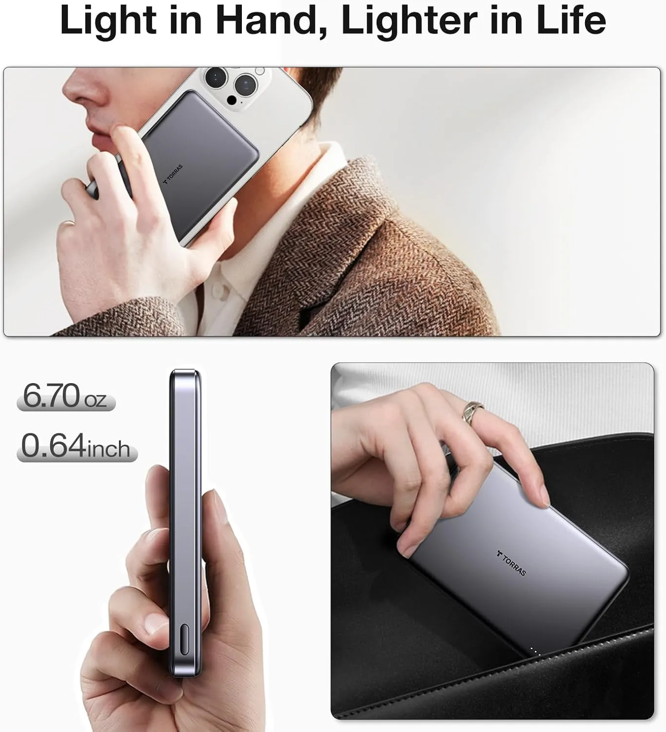 MiniMag Qi2 Ultimate Slim Wireless Power Bank 10k mAh [Unavailable for Some Countries]