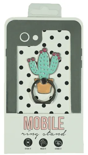 Mobile Phone Ring Cactus