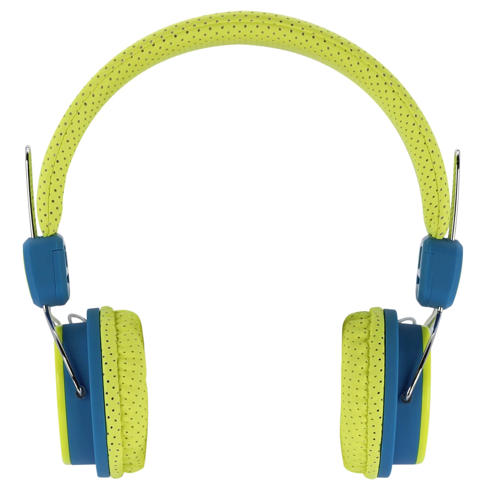 Moki Kid Safe Headphones Volume Limited Over Ear - Yellow/Blue