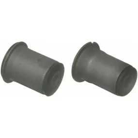 Moog Front Lower Control Arm Bushing Set - Rubber - Black - Buick, Chevy, GMC, Oldsmobile, Pontiac - Passenger Car - 66-72 Chevelle (Round Rear Bearing)