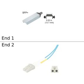 NetApp X-000213 -  Data Cable with Plug SFP /LC | SFP, Brocade 32Gb SWL SFP  8-Pk