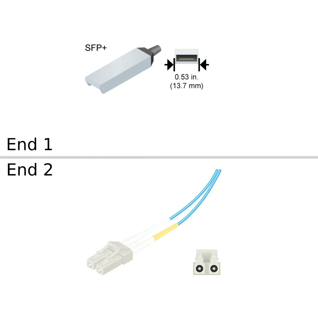 NetApp X1580A-R5 -  Data Cable with Plug SFP /LC | SFP, Cisco MDS 2Gbps Long Wave IP