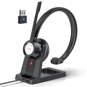 New Bee BH60P Wireless Headset with Charging Base