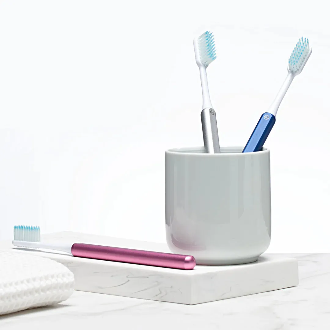 NEW Purple Toothbrush   2 brush heads