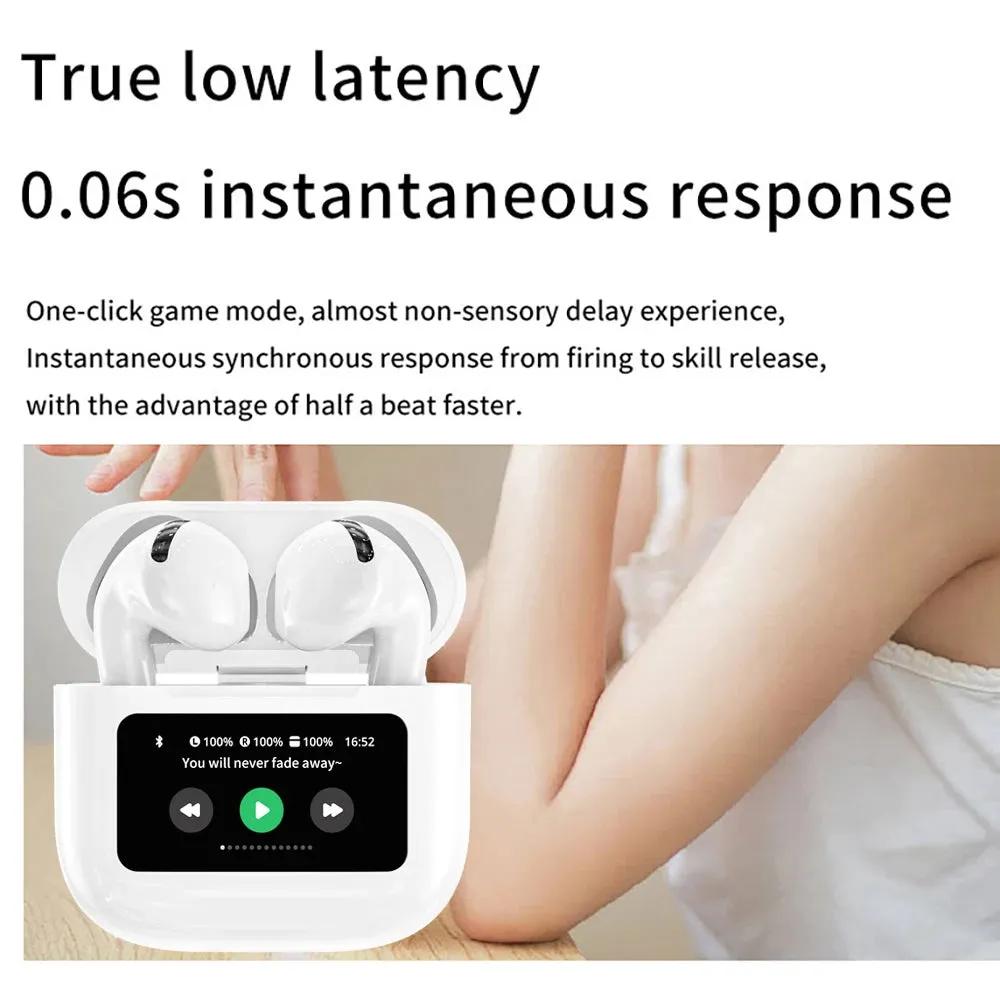 Noise Cancellation Touch Control Earphone Wireless