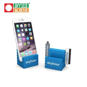 Office Blocks 3 in 1 Phone Stand Mobile Set