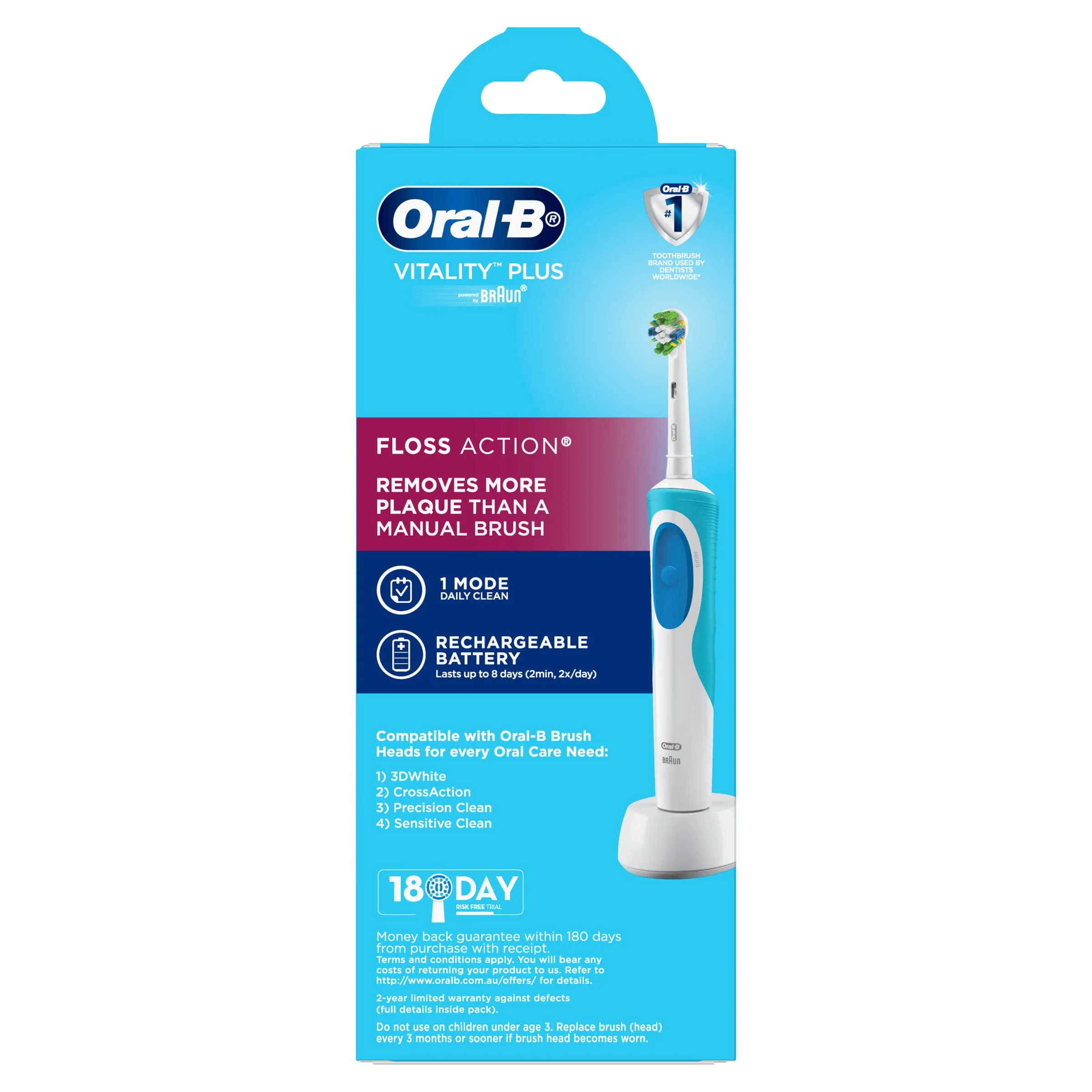 Oral-B Vitality Floss action Eco Box Electric Toothbrush