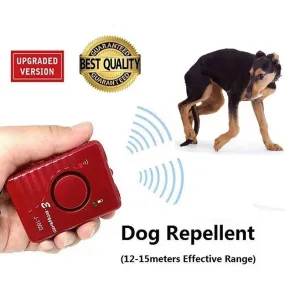 Original Super Mini Ultrasonic Dog repeller Powerful Repellent Sonic Deterrent Pet Chaser