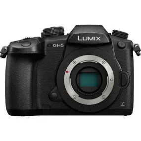 Panasonic DC-GH5 Lumix Mirrorless Micro Four Thirds Digital Camera (Body)