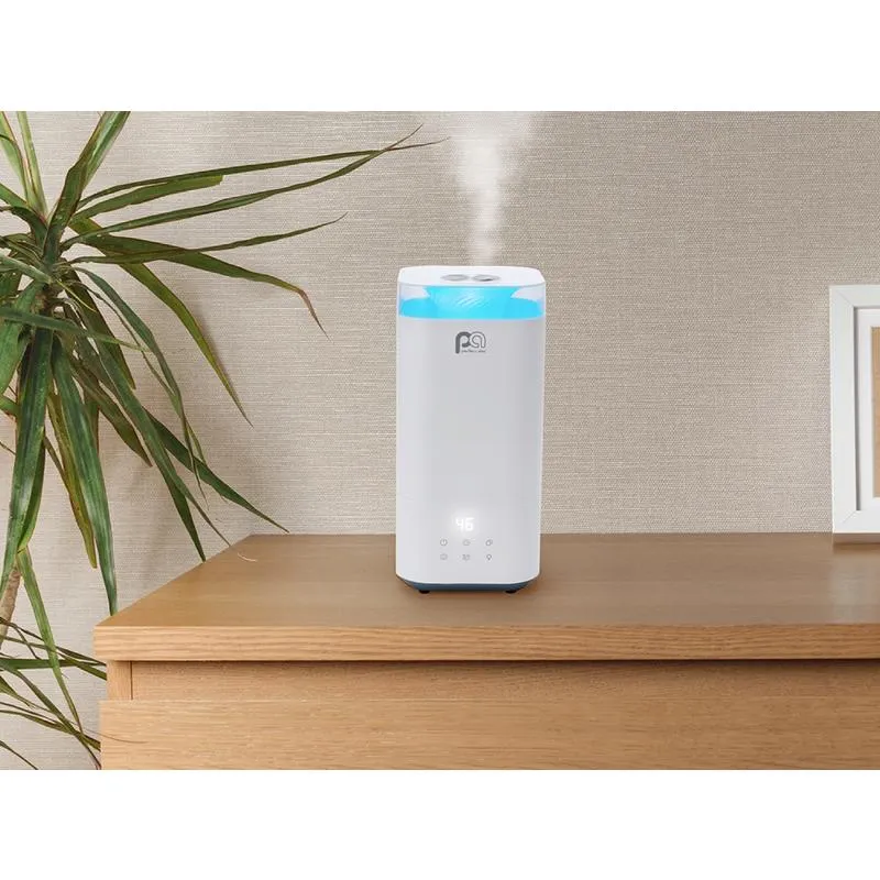 Perfect Aire 1.32 gal 215 sq ft Digital Ultrasonic Cool Mist Humidifier W/Night Light