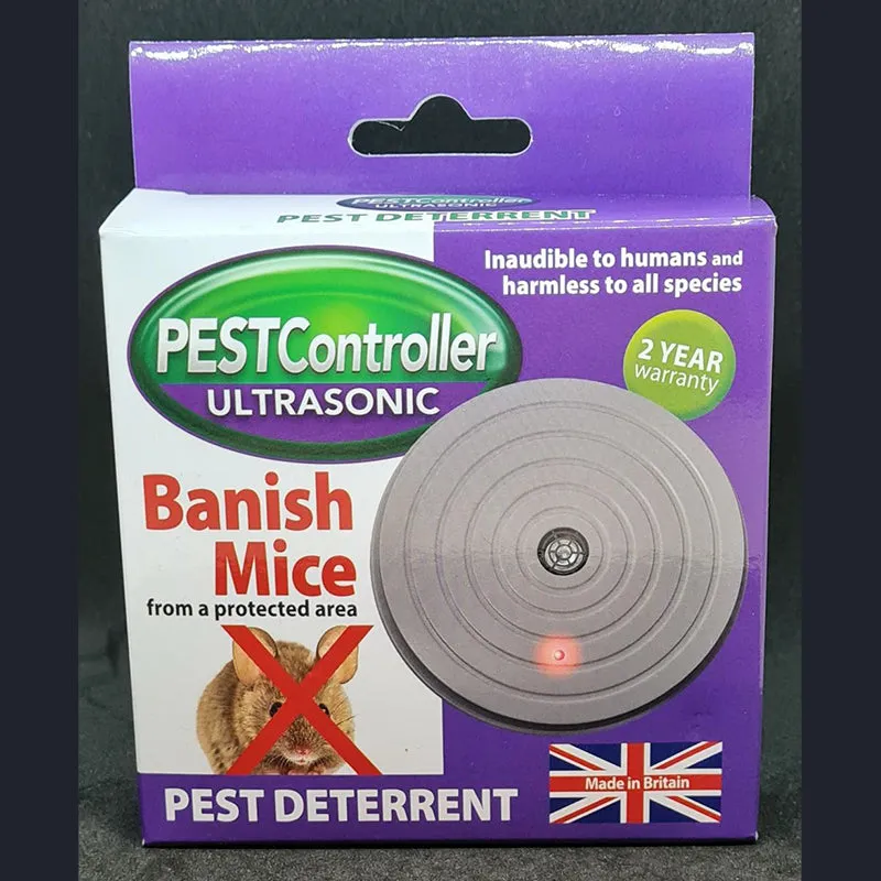 PestController Ultrasonic Mouse Deterrent