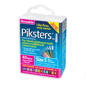 Piksters® Interdental Brushes Blue Size 5 40pk