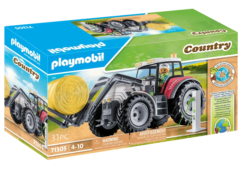 Playmobil Wiltopia - Large Tractor with Accessorie