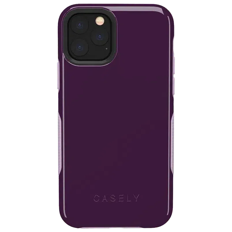 Plum Purple on Light Purple | Ultra-Protective Bold Case