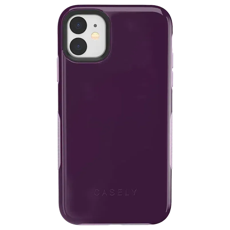 Plum Purple on Light Purple | Ultra-Protective Bold Case