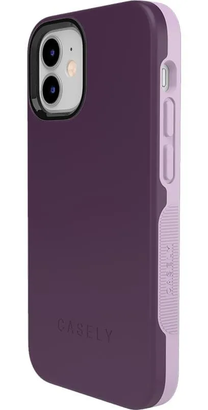 Plum Purple on Light Purple | Ultra-Protective Bold Case